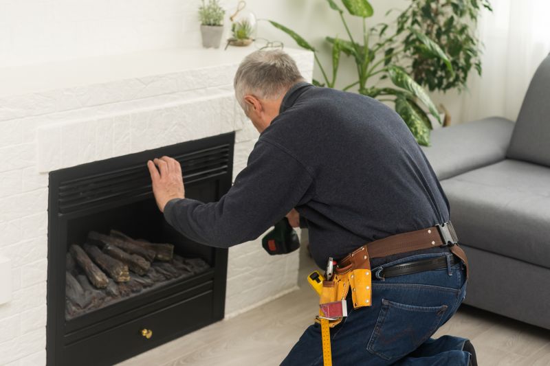 Products For Fireplace Remodeling Service in use